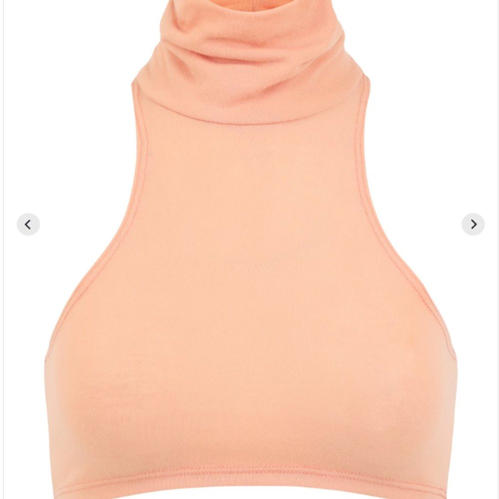 SUPERFINE JERSEY MAX CROP // TICKLE PINK